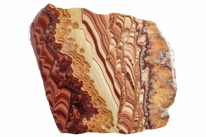 Polished Slab Of Rolling Hills Dolomite - Mexico #249964